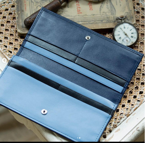 JOGGO(ジョッゴ) 長財布　ネイビーベース　配色　例